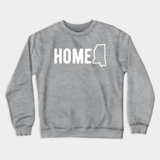 Mississippi HOME Crewneck Sweatshirt by blueduckstuff